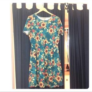 Amelia 2X Sunflower 🌻 dress EUC